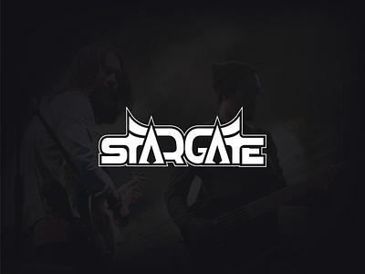 StarGate Music Band Logo Design audio band brand design branddesign branding brandlogo brandlogos design flat graphic graphic design illustration logo logo design logodesign logos music musicband types typography