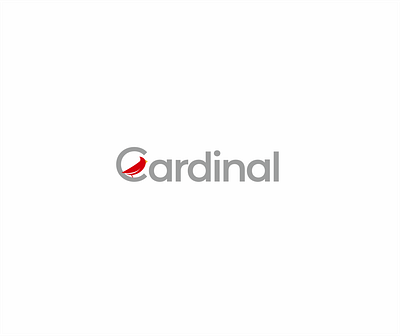 cardinal bold branding clever logo strong vector