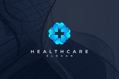 Medical Healthcare Logo care design doctor graphic design health healthcare heart hospital illustration logo logo design love medical medicine plus vector