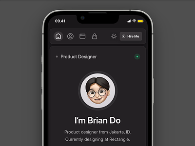 Subtle Folio Dark Mode – Portfolio Framer Template card clean dark mode design framer framer template landing page modern npw personal website portfolio product saas showcase subtle folio template ui ux web design website