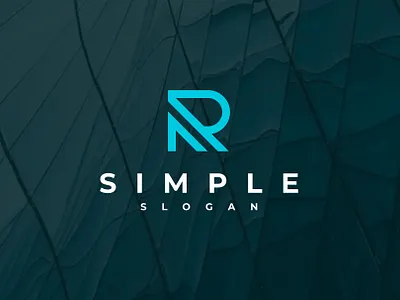 Letter R Simple Logo alphabet branding design graphic design illustration initial letter letter r logo logo design minimal minimalist modern monogram r simple typography vector