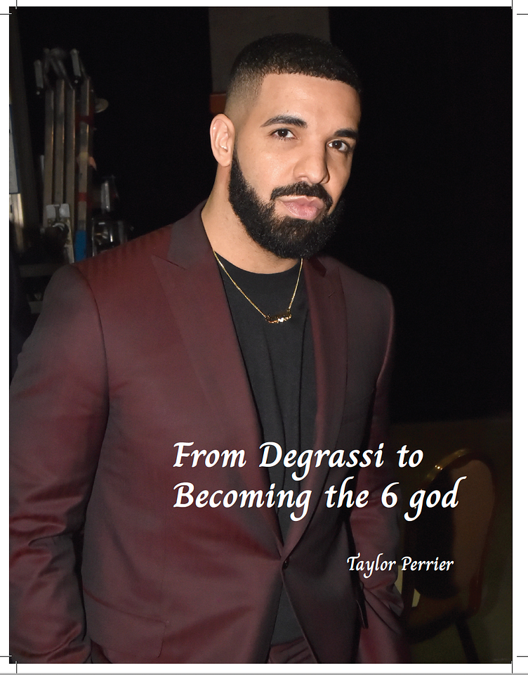 Drake Magazine Article by Taylor Perrier on Dribbble