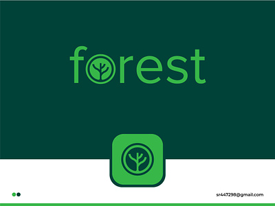 Forest logo app logo best logo designer brand identity branding f logo forest graphic designer green logo leaf logos modern logo nature wordmark logo