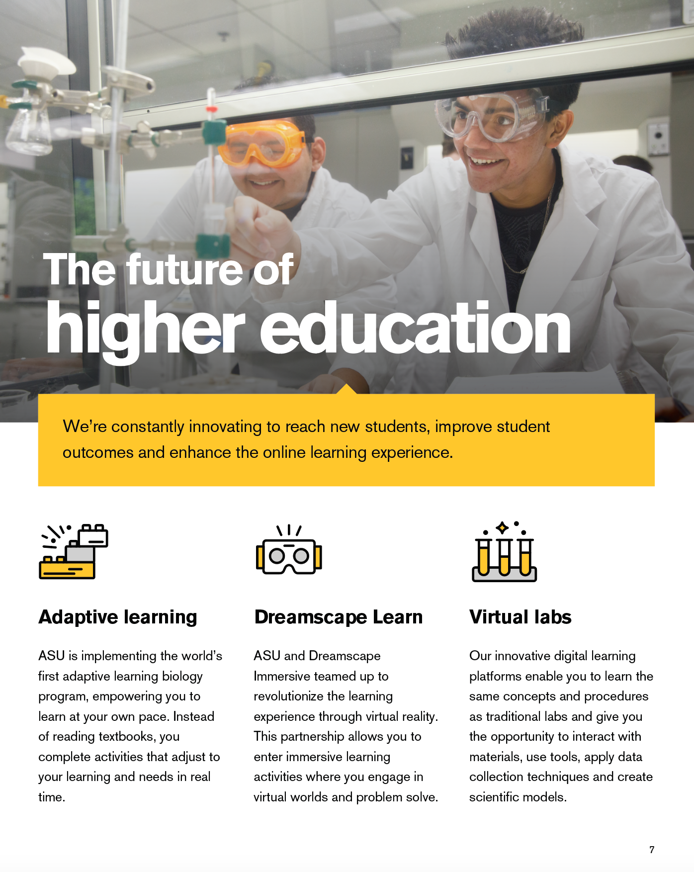 ASU Online ebook publication admissions art style asu branding college design figma graphic design illustration illustrator magazine marketing photoshop publication vector