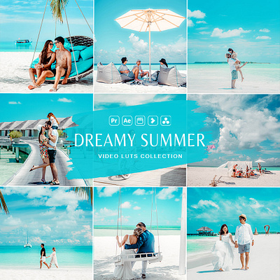 15 Dreamy Summer Video LUTs affinity photo lut best aesthetic luts brach video presets bright airy pastel bright video editing final cut pro filter island luts island video presets look up table natural filters retro summer luts retro video presets top lightroom mobile travel color grading travel filters tropical luts vibrant luts vlog luts vlog youtube luts vn summer video luts
