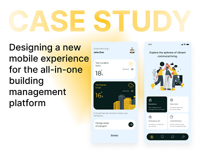 Case Study: 7th Heaven BM App apartment app building case study charity community design facilities humanity management minimal product property service smooth technology ui userexperience userinterface ux