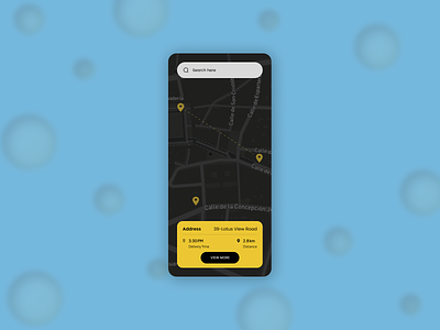 Map Design 029 app design branding clean dailyui dailyui029 design graphic design location map map design navigation ui ux web web design website