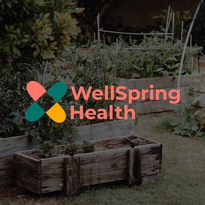 Wellspring Health Logo branding graphic design logo