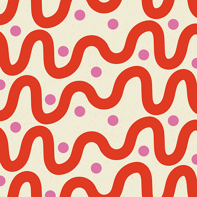 Pattern Challenge 2022 · Stripes 2d digital art fabric design illustrator organic pattern pattern design stripes surface design