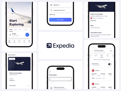 If I were to redesign: Expedia expedia flight product design travel ui ux