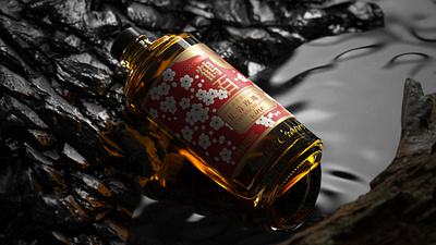 The Golden Standard of HeBai: Drunk in a cup of ancient oriental package design