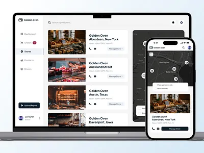 SaaS Product Dashboard - Responsive Web App saas dashboard