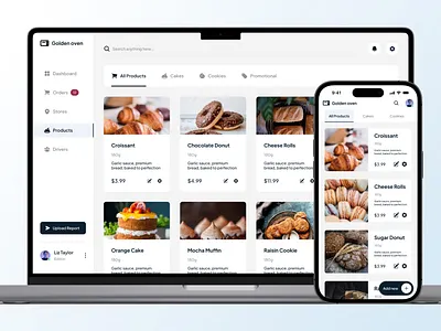 SaaS Product Dashboard - Responsive Web App saas dashboard