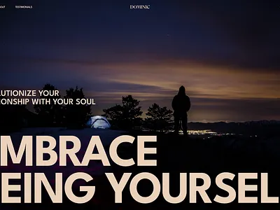 Mental Wellness Website daily ui design landing page mental wellness ui uiux web design