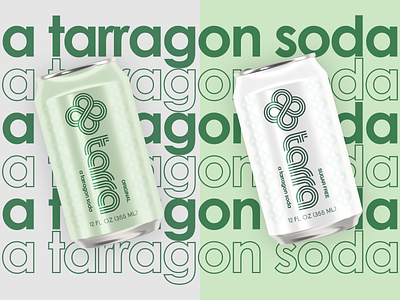 Tarra (Logo and Can Design for Tarragon Soda) brand branding creative design drink georgian logo logotype ornament packaging simple soda symbol tarragon soda taste usa visual identity