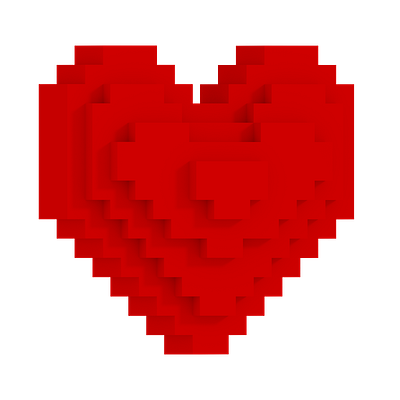 Voxel heart voxel heart