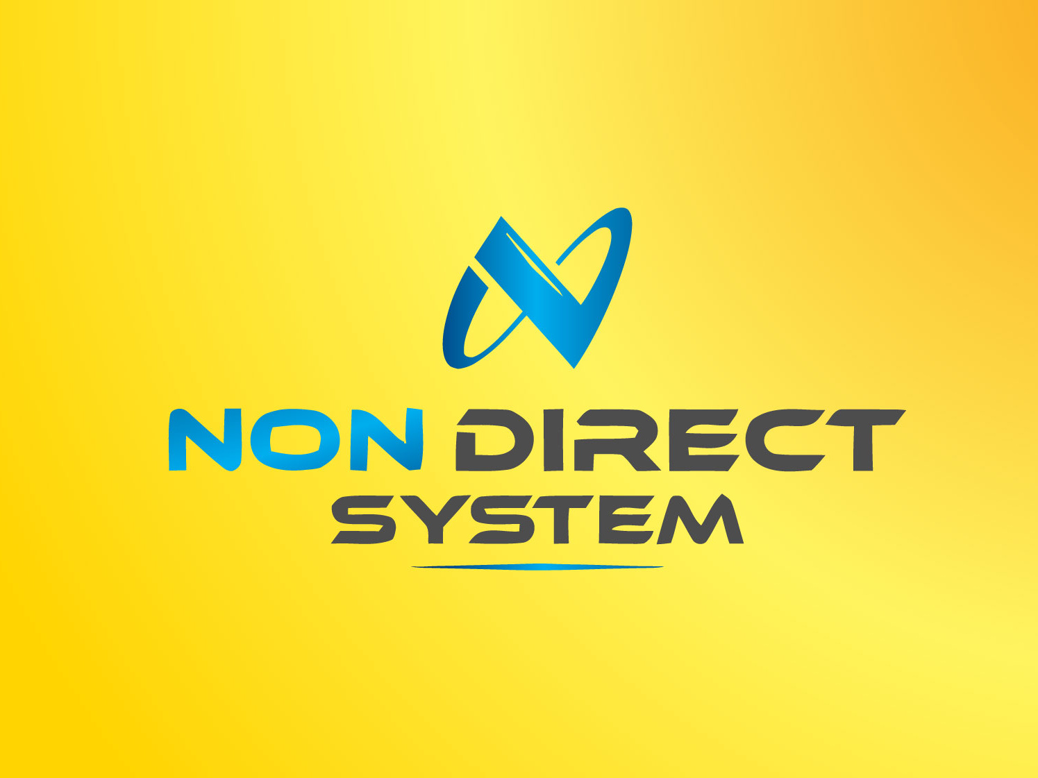 Synergetic Branding Crafting The NON DIRECT SYSTEM Logo By VICKY Synergetic Branding Crafting The NON DIRECT SYSTEM Logo By VICKY