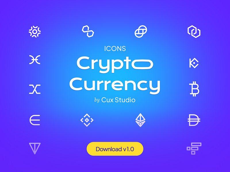 Crypto Currency Icons - Download for Free blockchain coin crypto crypto currency currency icons download flat icons icon icon illustration icondesign iconography iconpack icons illustration line icons stroke icons token ui vector icons web icons