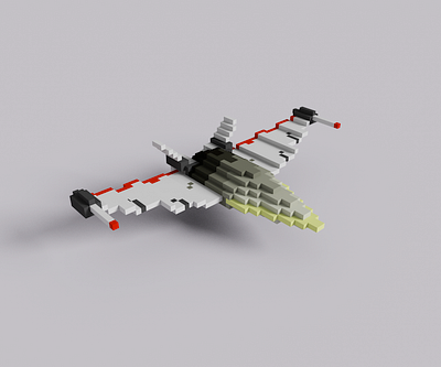Voxel aircrafts spaceships 3d aircrafts magicavoxel spaseships voxel art