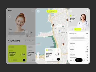 ZocDoc - eHealth PMR Healthcare Solutions app b2b broker clinic crm design ehr health healthcare insurance medical medtech pmr saas software telemedecine uhr ui uxdesign web