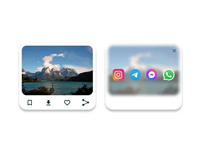 Day 10: Social Share daily ui dailyui socialshare ui ux uxui