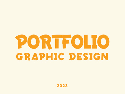 Portfolio branding graphic design