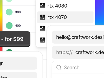 Blank 2.0 components craftwork design design system figma landing tokens ui variables web website