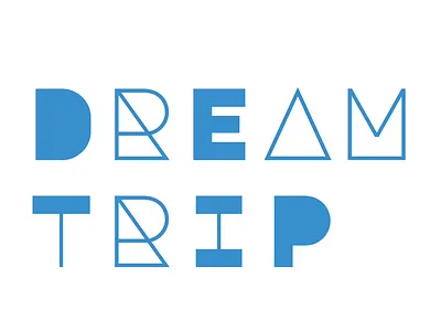 "Dream trip" fisrt page concept animation motion graphics ui ux web design