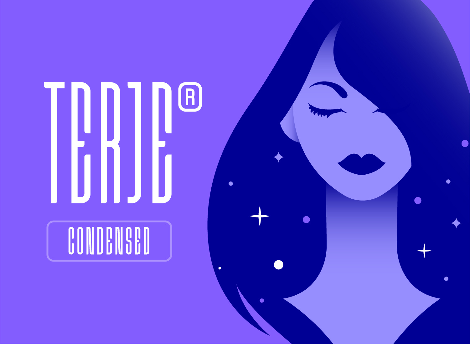 Terje - Display Font disco display font font font design graphic design illustration logo font modern modern font music type design typeface typographic typography