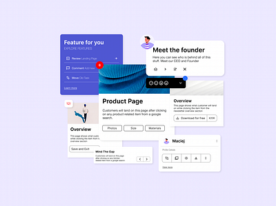 Behind the Scenes: Crafting Intuitive Interfaces animation branding design flat illustration minimal typography ui website