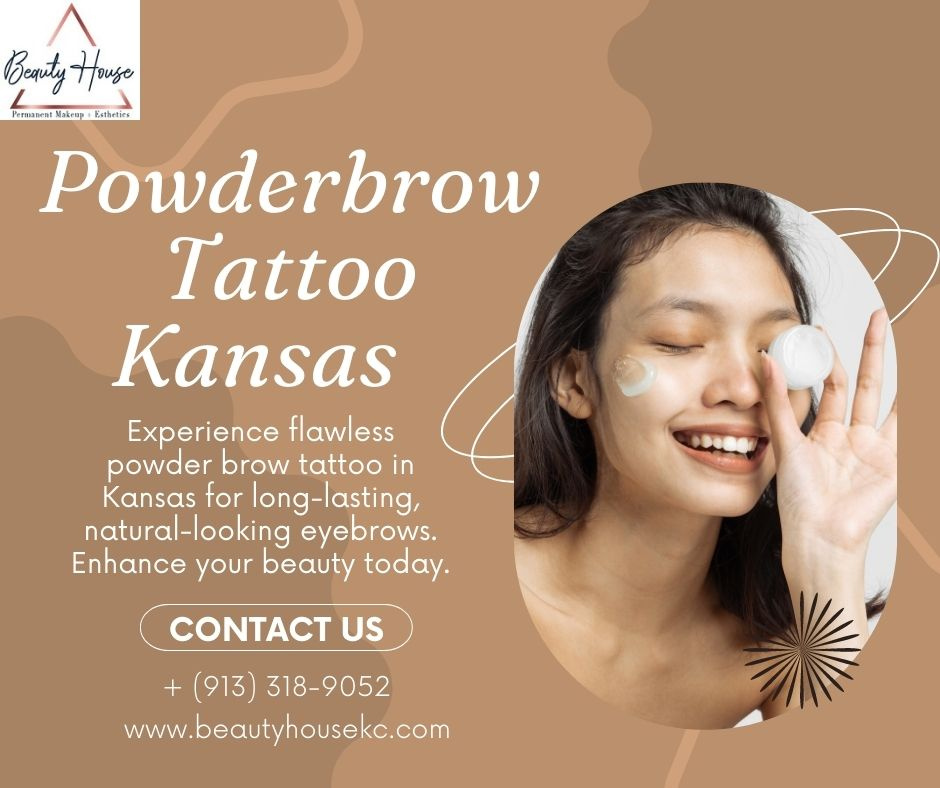 Powderbrow Tattoo in Kansas for Natural, Lasting Eyebrows by Beauty