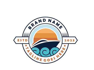 Fishing Boat Logo Design designs, themes, templates and downloadable  graphic elements on Dribbble