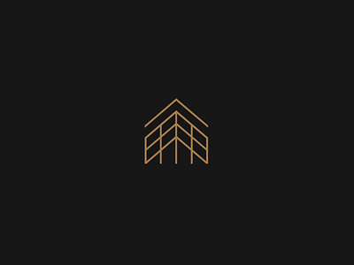 Forest house logotype branding design graphic design illustration logo typography vector