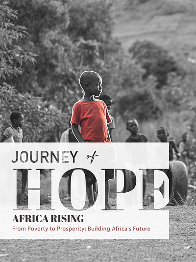 Journey of Hope africa charity charity event education graphic design hope for children non profit