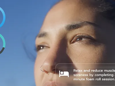 Own It athlete component digital design metrics performance sleep sports ui ui design