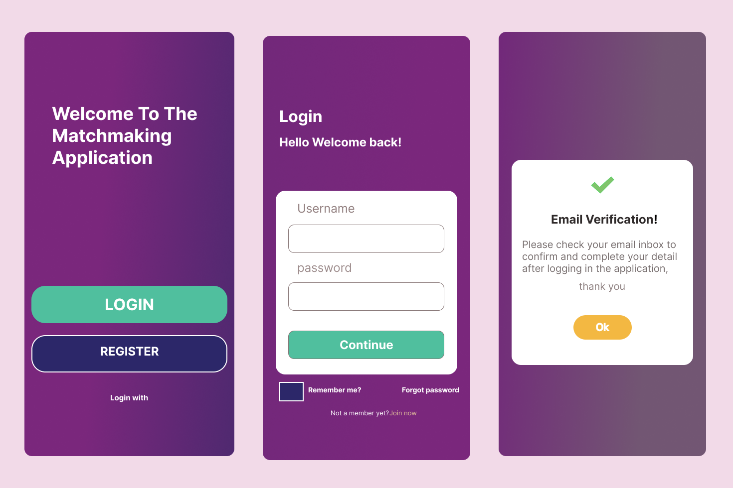 Login Sign up UI Design | Verify Email Concept by Saira on Dribbble