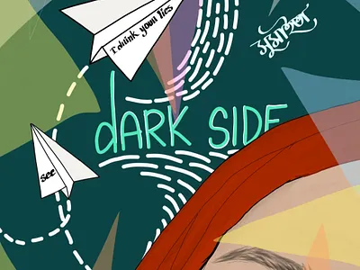Dark Side graphic design