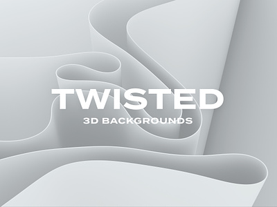 White Wavy Twisted Backgrounds 3d 3d illustration 3d rendering abstract background curved folds illustration landing layered minimalist twisted wallpaper wave waves wavy white background