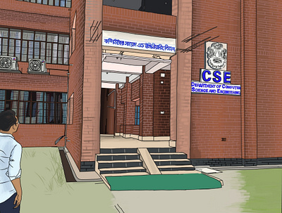 Department of CSE, Jahangirnagar University graphic design