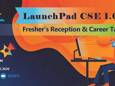 LaunchPad CSE 1.0 Event Organized by JU Computer Club branding graphic design
