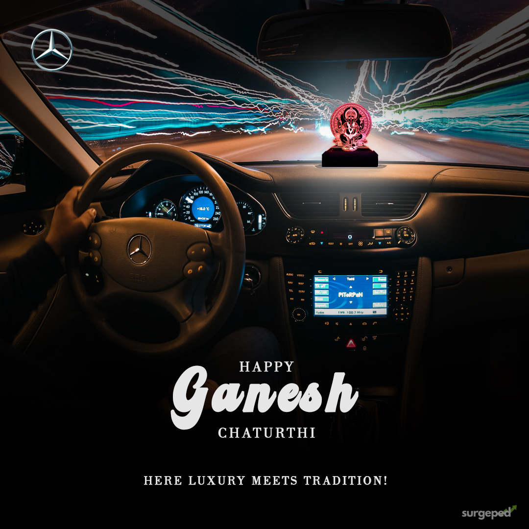 Creative Post for Mercedes Social Media brand creatives branding creative design festival creative graphic design illustration illustrator instagram mercedes photoshop post social media social media ad social media creative social media design social media post