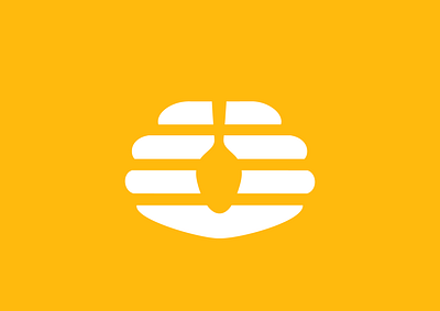 Honey Logo. app bee beekeeper branding design graphic design honey illustration logo logotype vector yellow