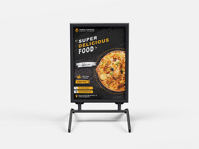 Restaurant Food flyer Template ad branding design graphic design illustration photoshop ui ux