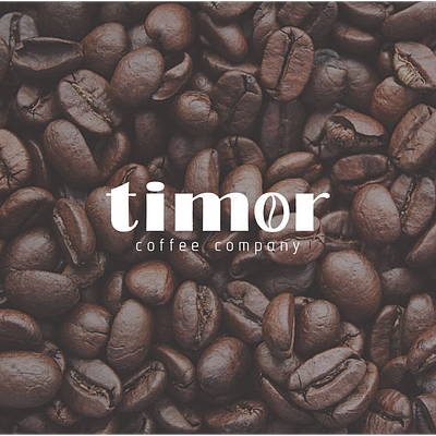 Логотип для Timor Coffee Company branding design graphic design logo vector