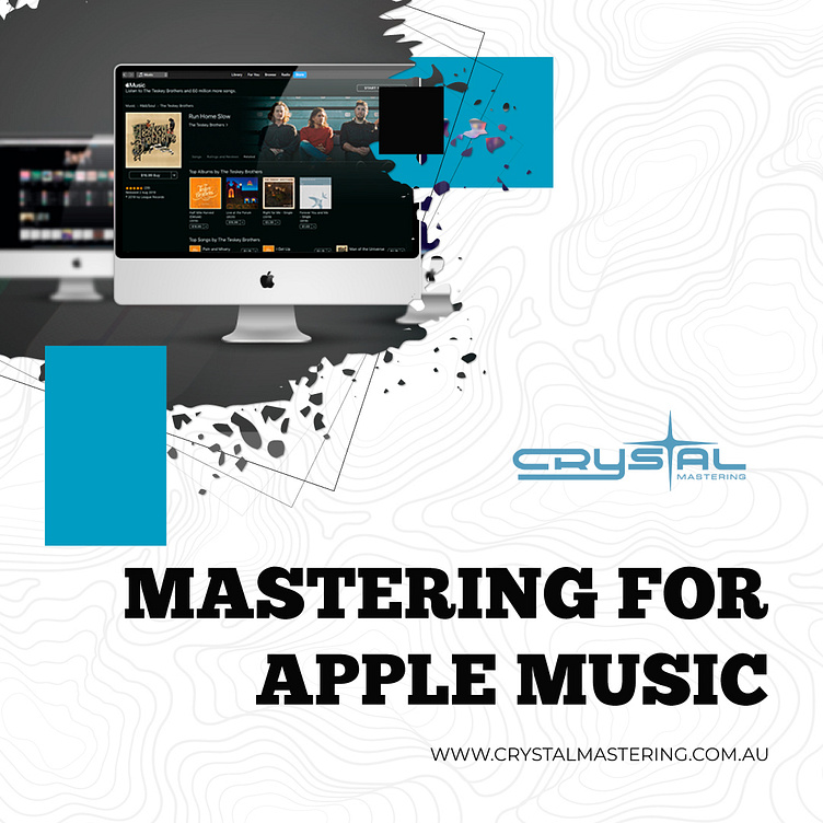 Mastering for Apple Music by Crystal Mastering on Dribbble