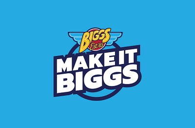 BIGGS branding design graphic design illustration