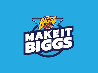 BIGGS branding design graphic design illustration