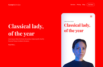 Classical Girl 3d branding daillyui daily ui design desktop graphic design illustration logo ui user interface
