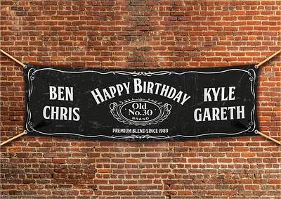 Birthday Banner branding design graphic design illustration logo vector