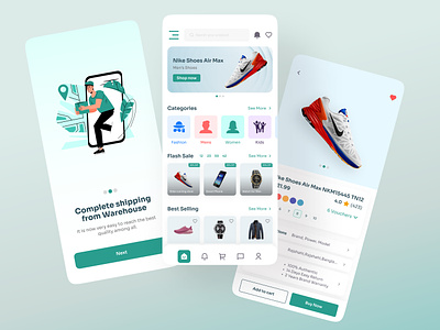 eCommerce App revamped accessories app brand cloths e comerce e commerce ecommerce electronics filter interface ios kids men minimal multivendor product products store ui women